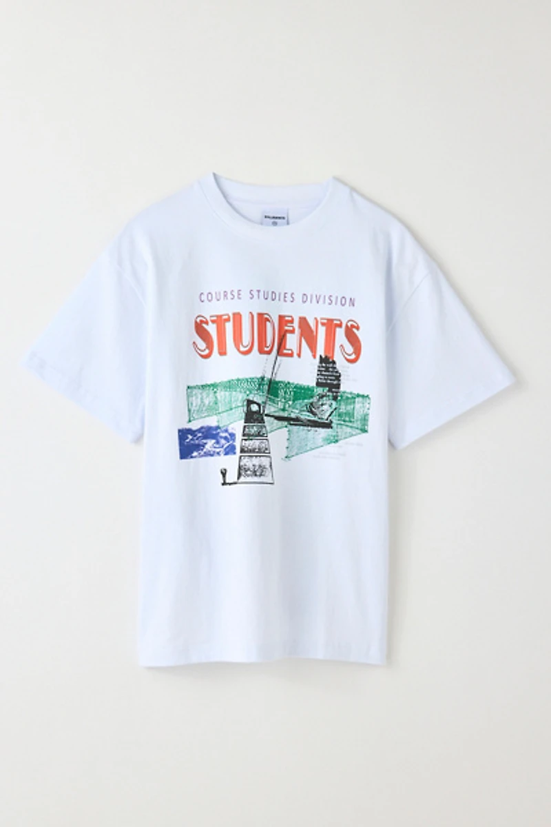 Students Golf Twilight Graphic Tee
