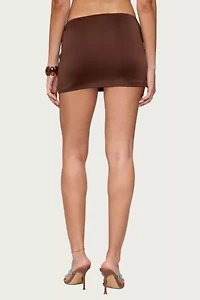 Edikted Isaiah Abstract Ring Mini Skirt