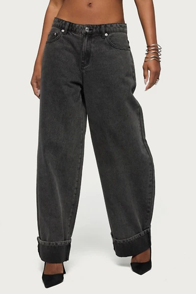 Edikted Kella Extra Oversized Low Rise Jean