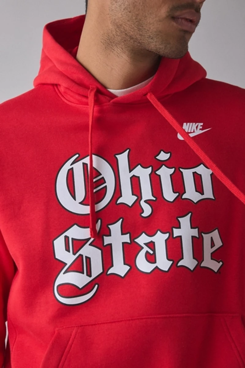 Fanatics Ohio State University Nike Old English Graphic Hoodie Sweatshirt