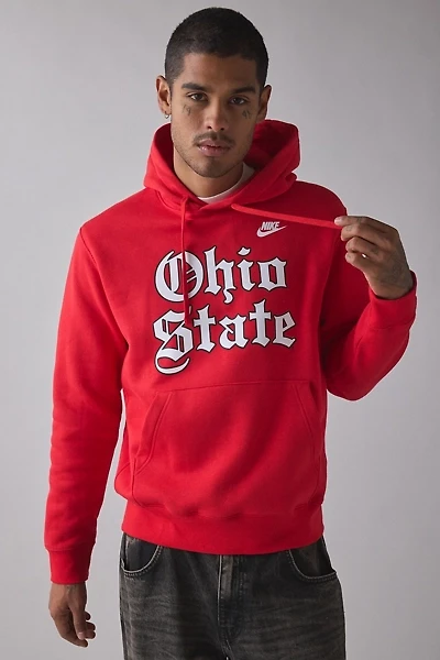 Fanatics Ohio State University Nike Old English Graphic Hoodie Sweatshirt