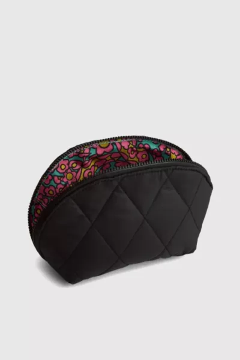 Vera Bradley Quilted Nylon Mini Dome Cosmetic Bag