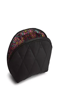 Vera Bradley Quilted Nylon Mini Dome Cosmetic Bag