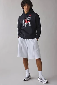 Fanatics Georgia Bulldogs Team Logo Graphic Nike Legacy Club Fleece Hoodie Sweatshirt