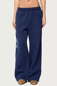 Edikted Starly Straight Leg Sweatpants