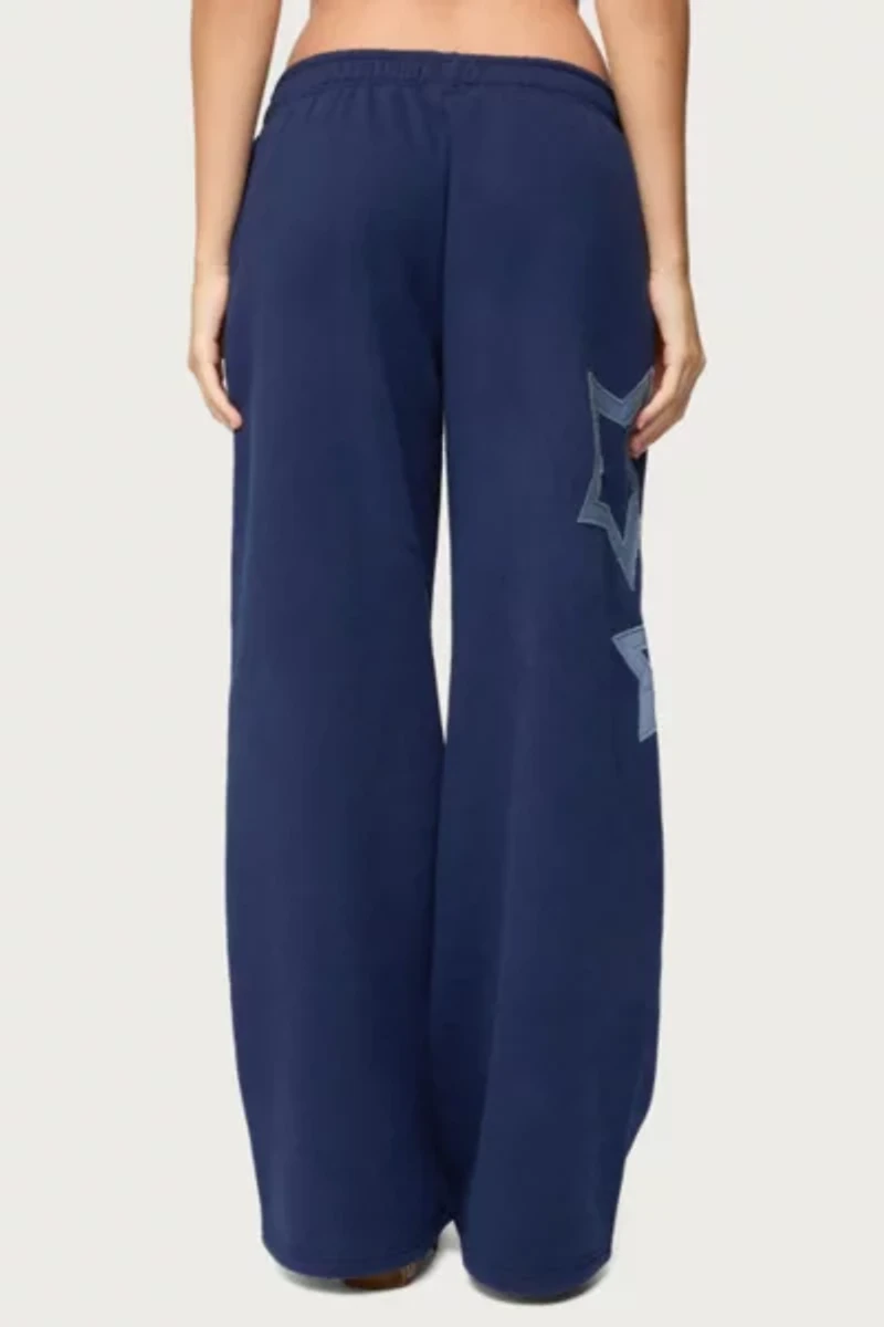 Edikted Starly Straight Leg Sweatpants