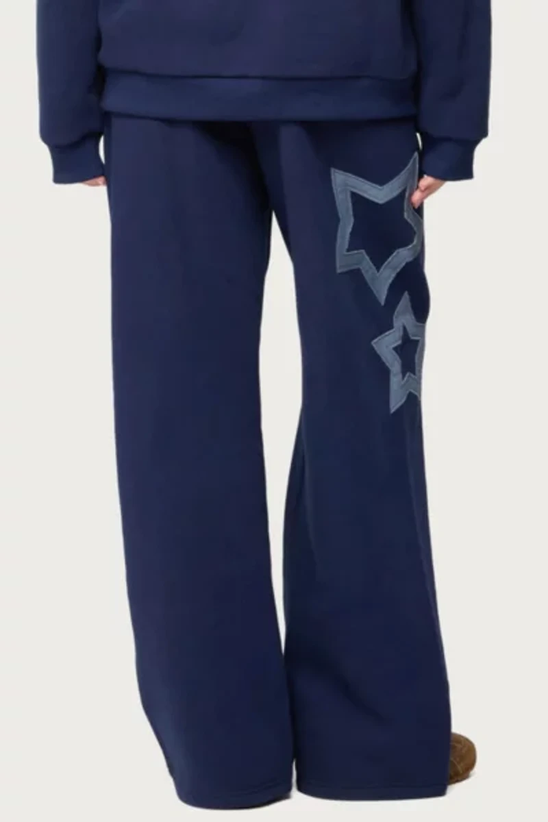 Edikted Starly Straight Leg Sweatpants