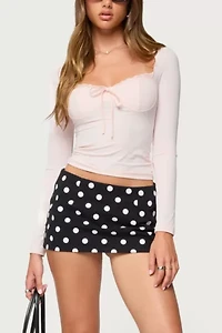 Edikted Orla Peekaboo Lace Cupped Top