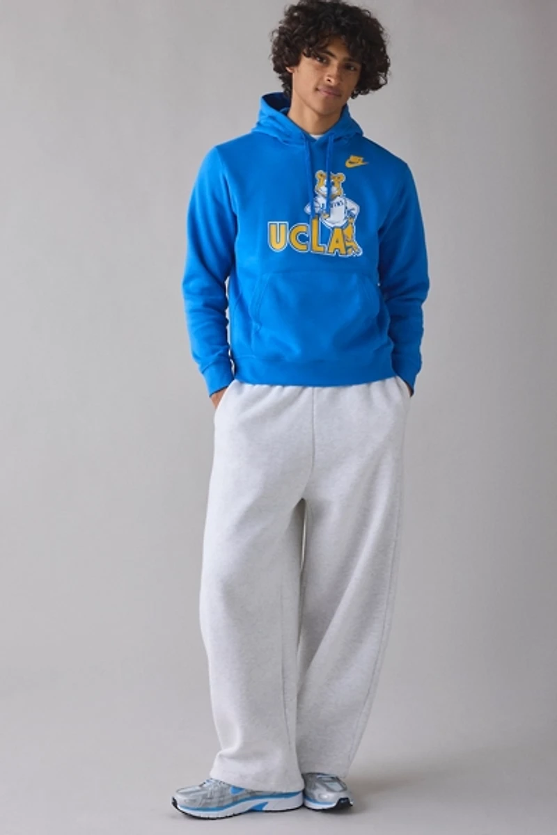 Fanatics UCLA Team Logo Graphic Nike Legacy Club Fleece Hoodie Sweatshirt
