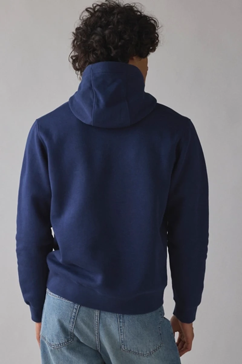 Fanatics Michigan Wolverines Team Logo Graphic Nike Legacy Club Fleece Hoodie Sweatshirt