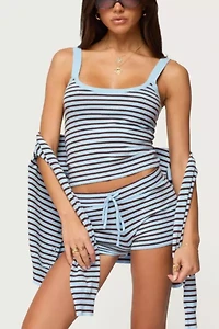 Edikted Lillian Striped Knit Tank Top