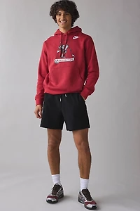 Fanatics Alabama Crimson Tide Team Logo Graphic Nike Legacy Club Fleece Hoodie Sweatshirt