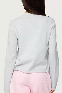Edikted Jenie Split Front Knit Cardigan