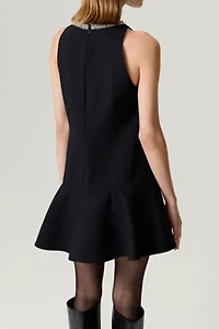 Nocturne Ruffled Mini Dress