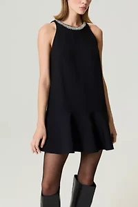 Nocturne Ruffled Mini Dress