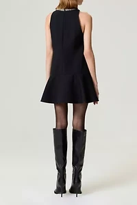 Nocturne Ruffled Mini Dress