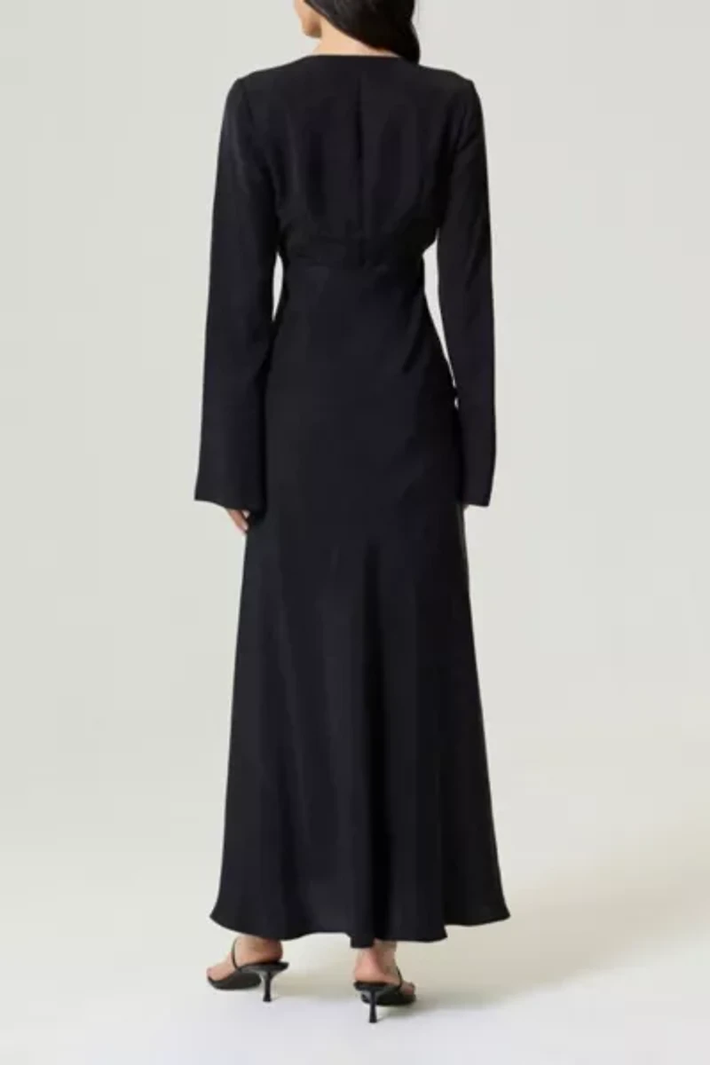 Nocturne Bell Sleeve Maxi Dress