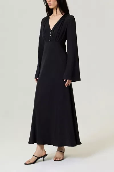 Nocturne Bell Sleeve Maxi Dress