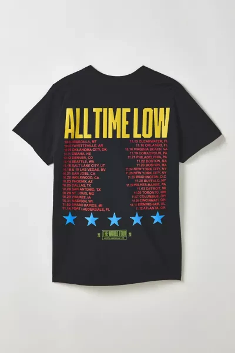 All Time Low Tour Graphic Tee