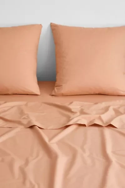 Bed Threads Organic Cotton Percale Square Pillowcase Set