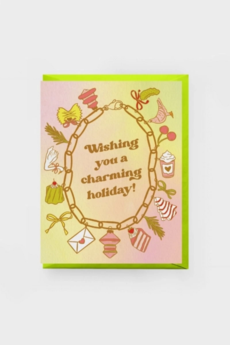 Boss Dotty Charm Bracelet Holiday Card