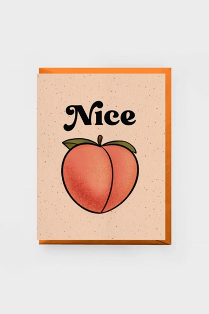 Boss Dotty Nice Butt Greeting Card