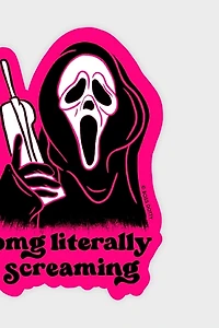 Boss Dotty Literally Screaming Sticker