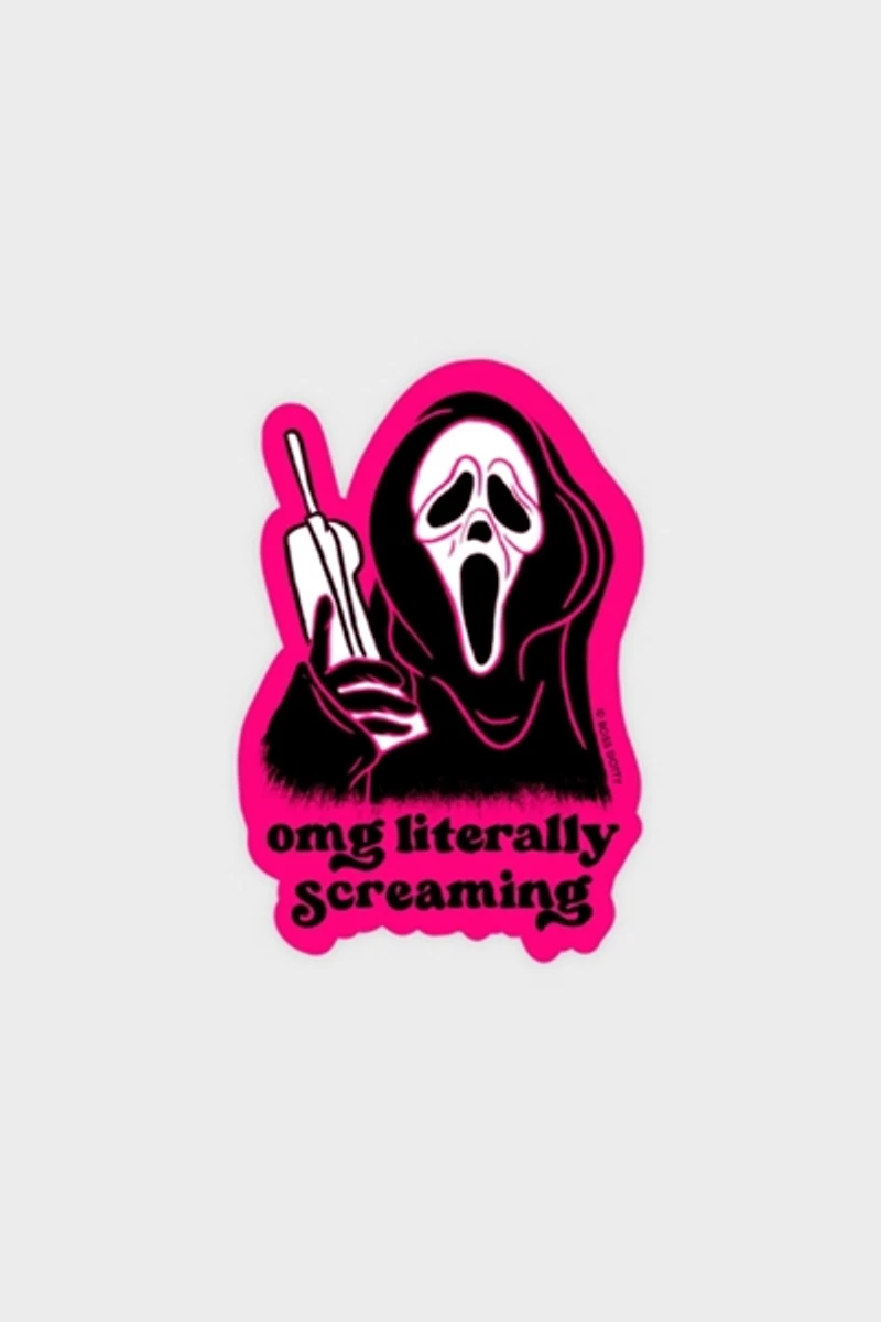 Boss Dotty Literally Screaming Sticker