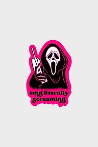 Boss Dotty Literally Screaming Sticker