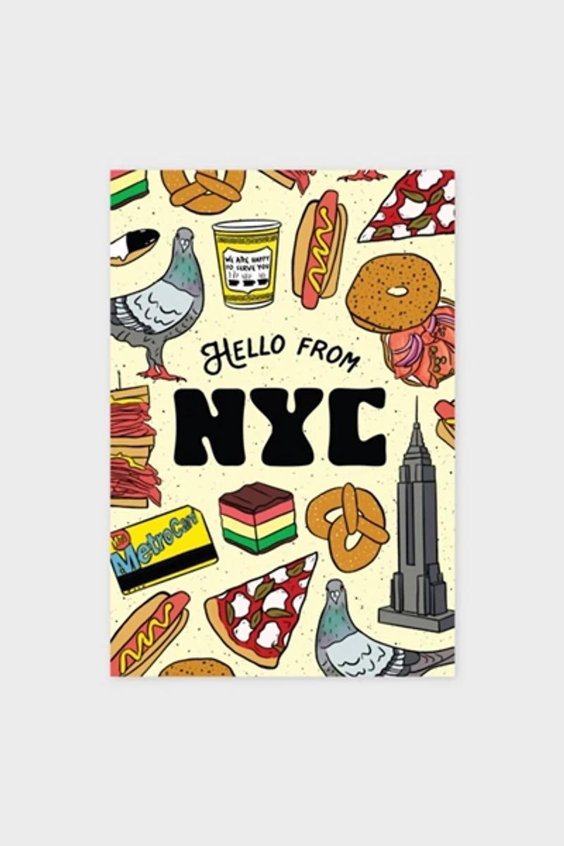 Boss Dotty Hello From NYC Postcard