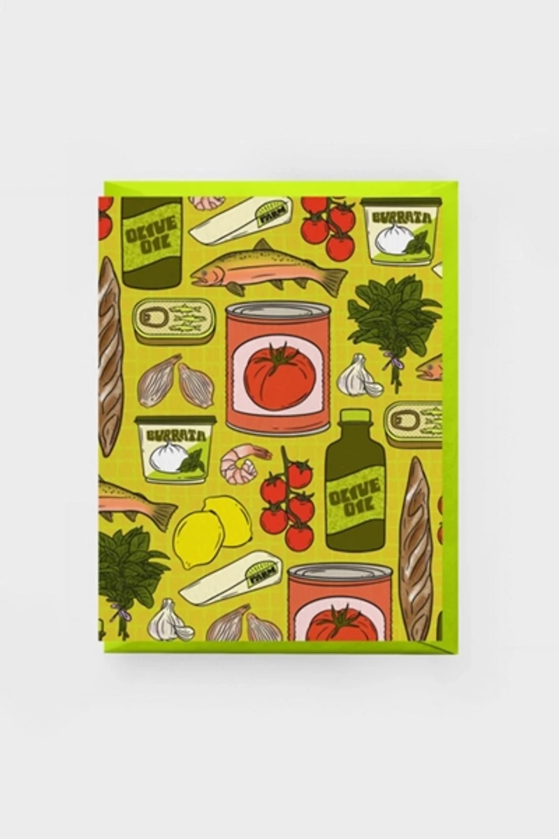 Boss Dotty Grocery Pattern Card
