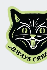 Boss Dotty Glow-In-The-Dark Cat Sticker