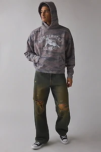 Salt Lake Auto Services Camo Graphic Hoodie Sweatshirt