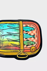 Boss Dotty Holographic Sardines Sticker