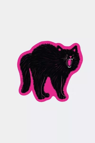 Boss Dotty Halloween Cat Sticker
