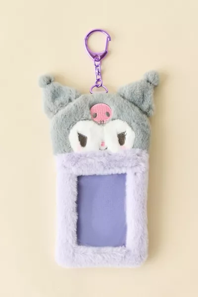 Sanrio Japan Originals Kuromi Plushie Card Holder Keychain