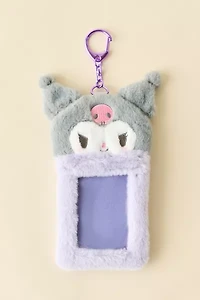 Sanrio Japan Originals Kuromi Plushie Card Holder Keychain