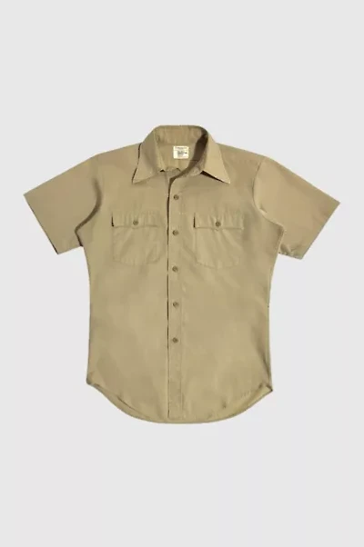 Vintage 1970's Big Mac Cotton Safari Shirt