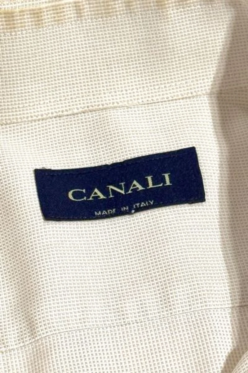 Vintage 1990's Canali Woven Dress Shirt