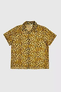 Vintage 1990's Leopard Print  Shirt