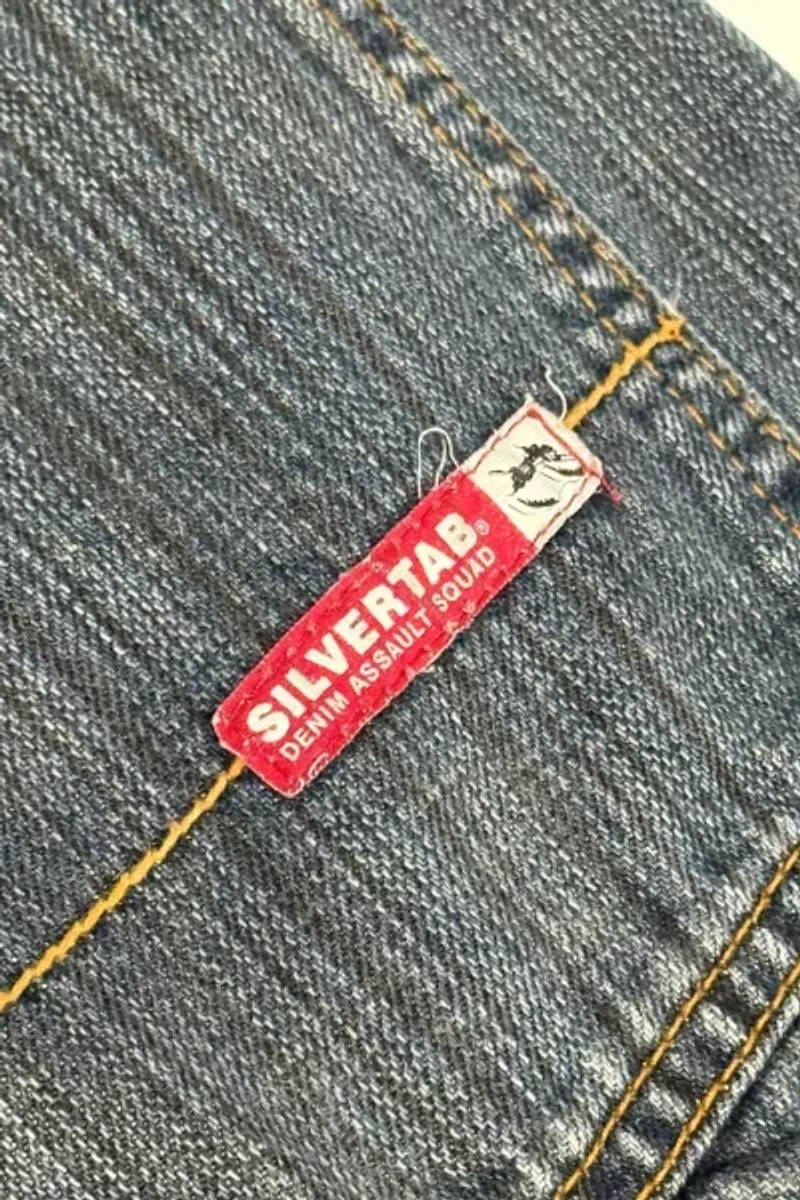 Vintage 1990's Levi’s® Silvertab Baggy Denim Skateboard Jeans