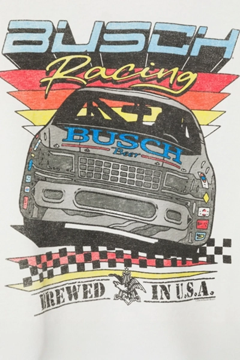 Junk Food Busch Racing Flea Market Tee