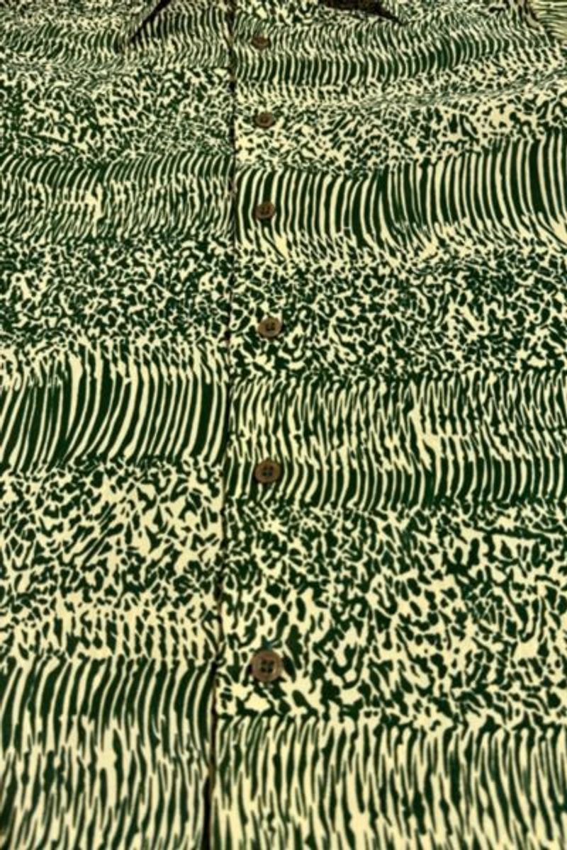 Vintage 1970's Kmart Animal Print Disco Shirt