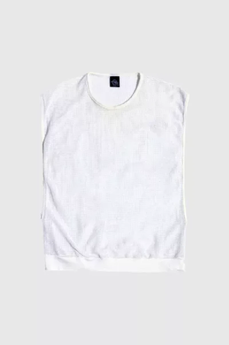 Vintage 1980's Locker Tops Mesh Tank Top