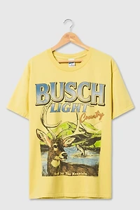 Junk Food Busch Light Deer Flea Market Tee