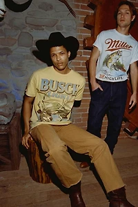 Junk Food Busch Light Deer Flea Market Tee