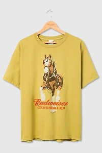 Junk Food Budweiser Clydesdale Flea Market Tee
