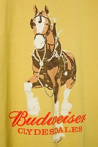 Junk Food Budweiser Clydesdale Flea Market Tee