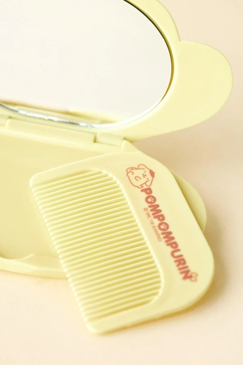 Sanrio Japan Originals Pompompurin Mirror & Comb Compact