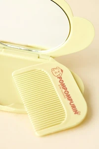 Sanrio Japan Originals Pompompurin Mirror & Comb Compact
